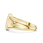 Gold Ring LR-01 (43), Yellow Gold, view 3