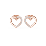Gold Earrings 9-10098E, Rose Gold