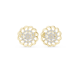 Gold Earrings 9-10087E, Yellow Gold