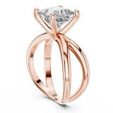 Gold Ring DDLR-051, Rose Gold