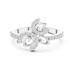 Gold Ring LR-01 (71), White Gold