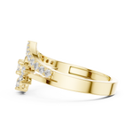 Gold Ring ALR-159, Yellow Gold, view 3