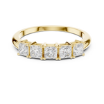 Gold Ring DDLR-424, Yellow Gold, view 4