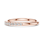 Gold Ring DDLR-795, Rose Gold, view 3