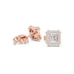 Gold Earrings 3-10003E_111_S, Rose Gold, view 1