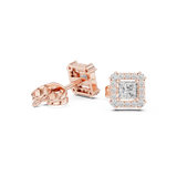 Gold Earrings 3-10003E_111_S, Rose Gold, view 1