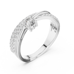Gold Ring SBWR(1), White Gold, view 2