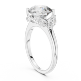Gold Ring DDLR-074, White Gold, view 1