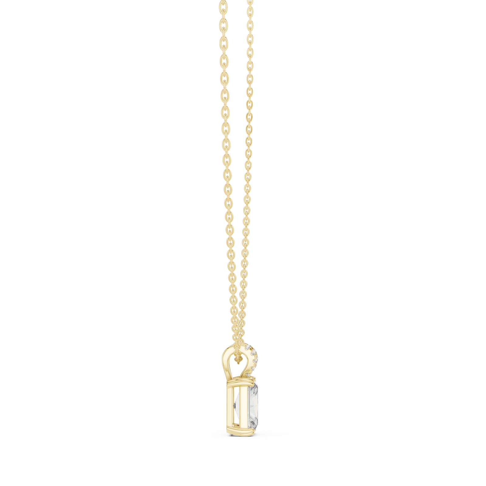 Gold Pendant GPD-0026, Yellow Gold, view 3
