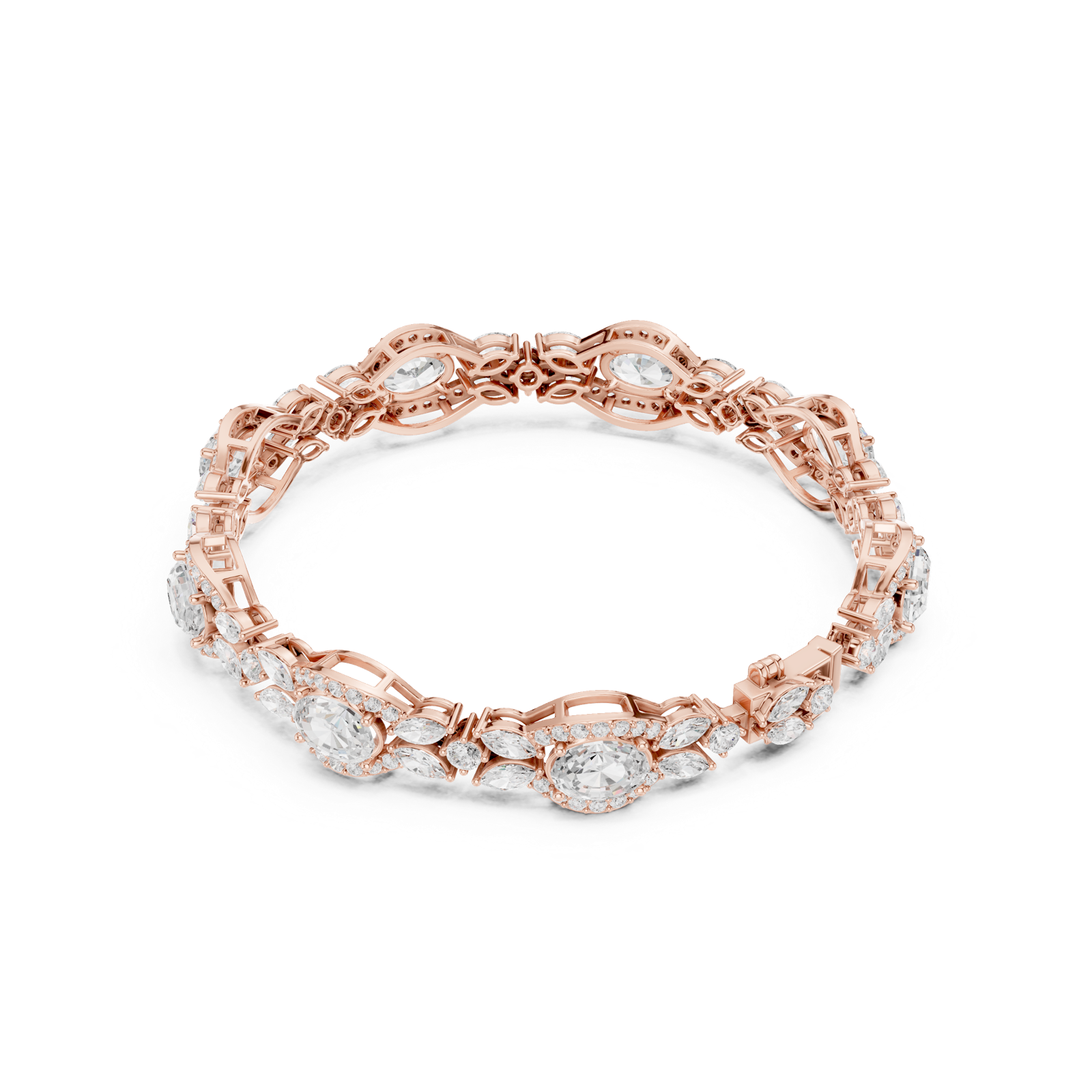 Gold Bracelet SBWB (33), Rose Gold, view 2