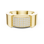 Gold Ring SBMR(49), Yellow Gold, view 4