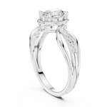 Gold Ring DDLR-523, White Gold, view 1