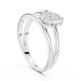 Gold Ring SBWR(63), White Gold