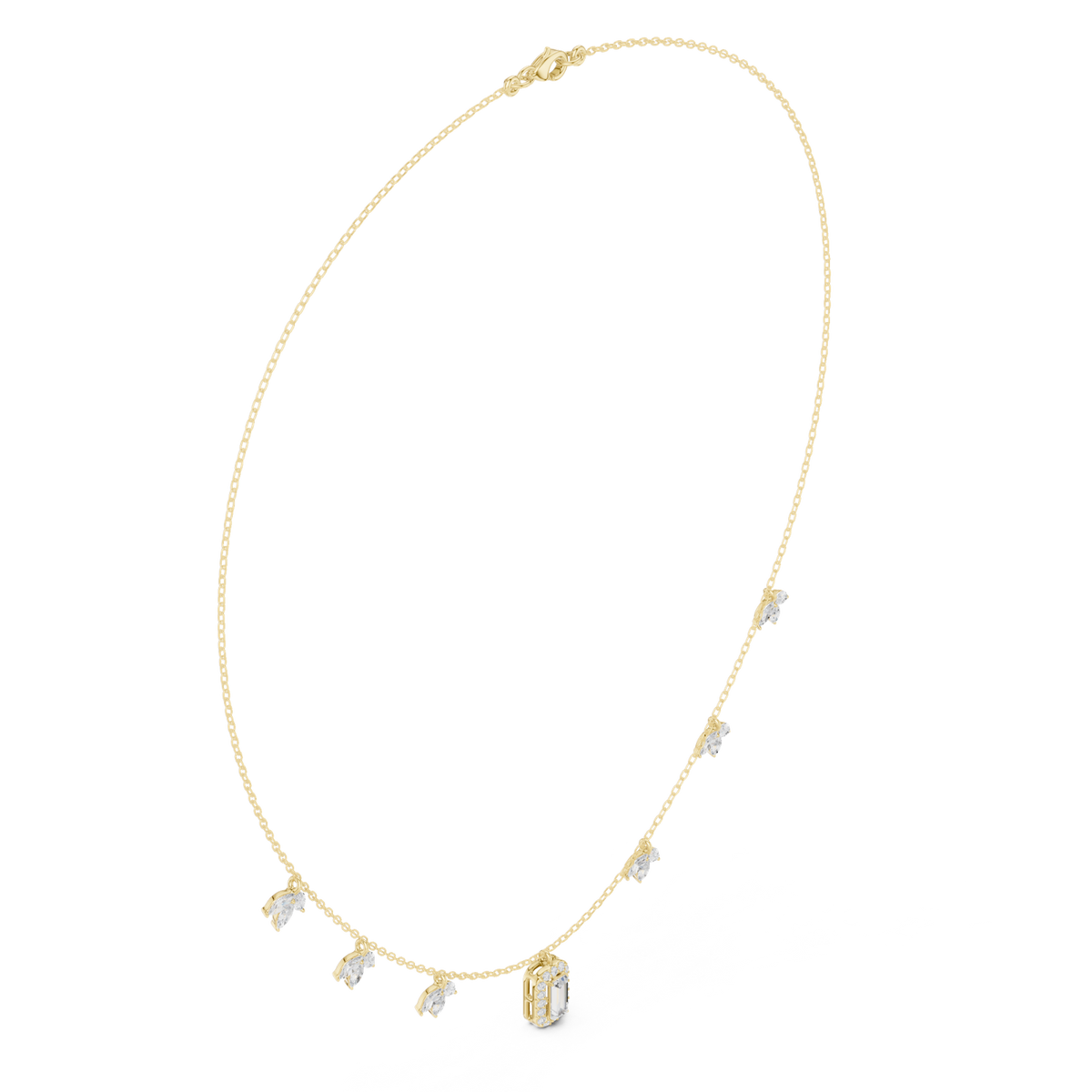 Gold Necklace SBWN (15), Yellow Gold, view 1