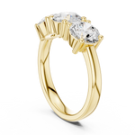 Gold Ring DDLR-613, Yellow Gold, view 1