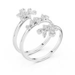 Gold Ring SBWR(60), White Gold, view 2