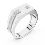 Gold Ring SBMR(4), White Gold, view 2