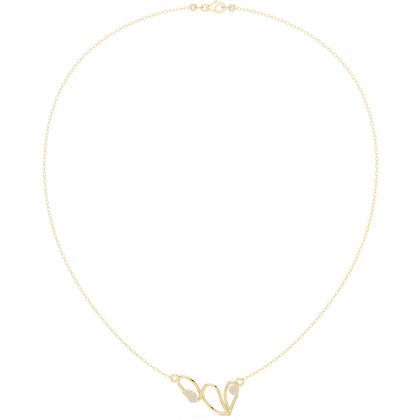 Gold Necklace SBWN (27), Yellow Gold