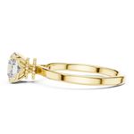 Gold Ring LR-0015, Yellow Gold, view 3