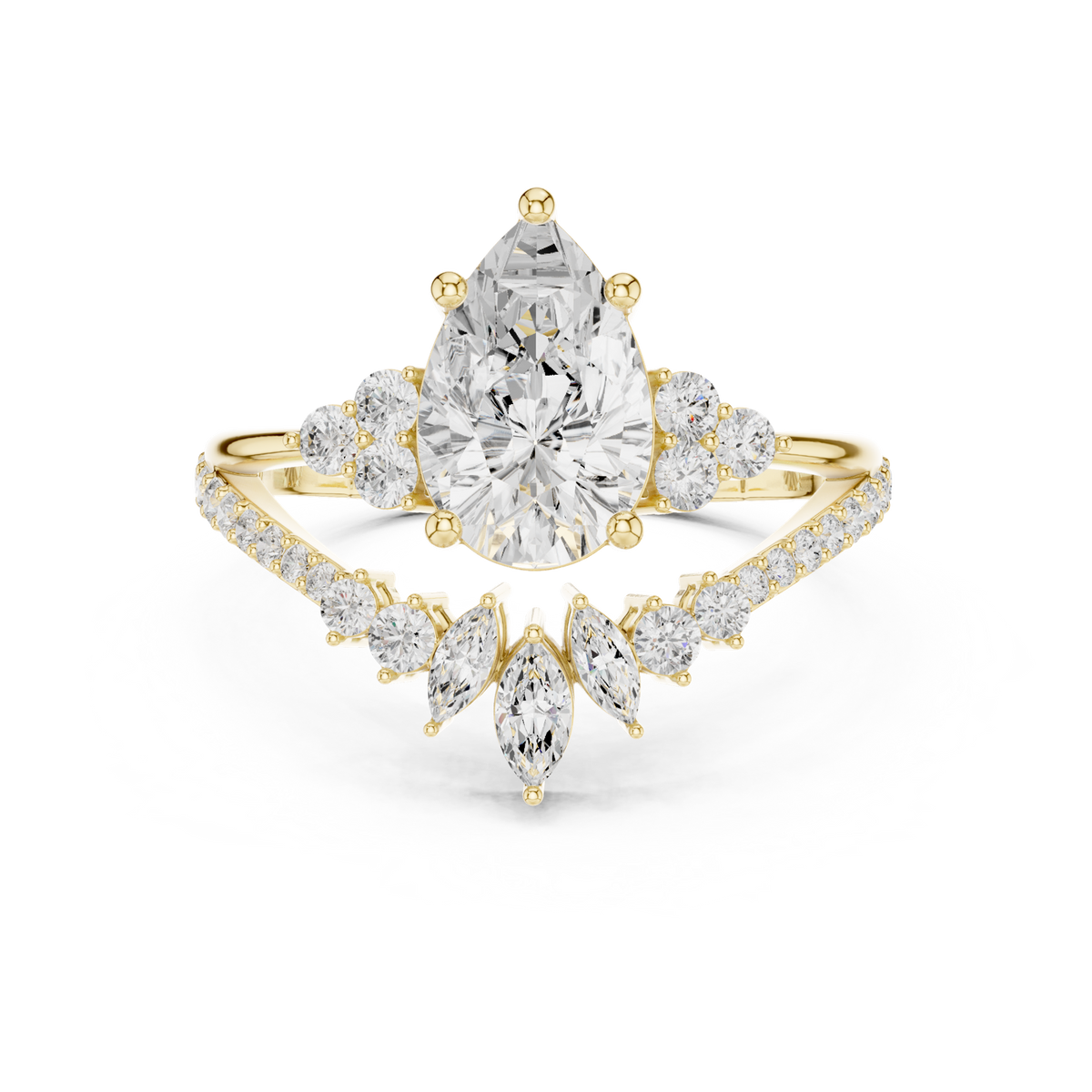 Gold Ring SBWR(55), Yellow Gold