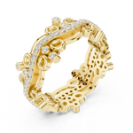 Gold Ring R44, Yellow Gold, view 2