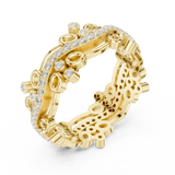 Gold Ring R44, Yellow Gold, view 2