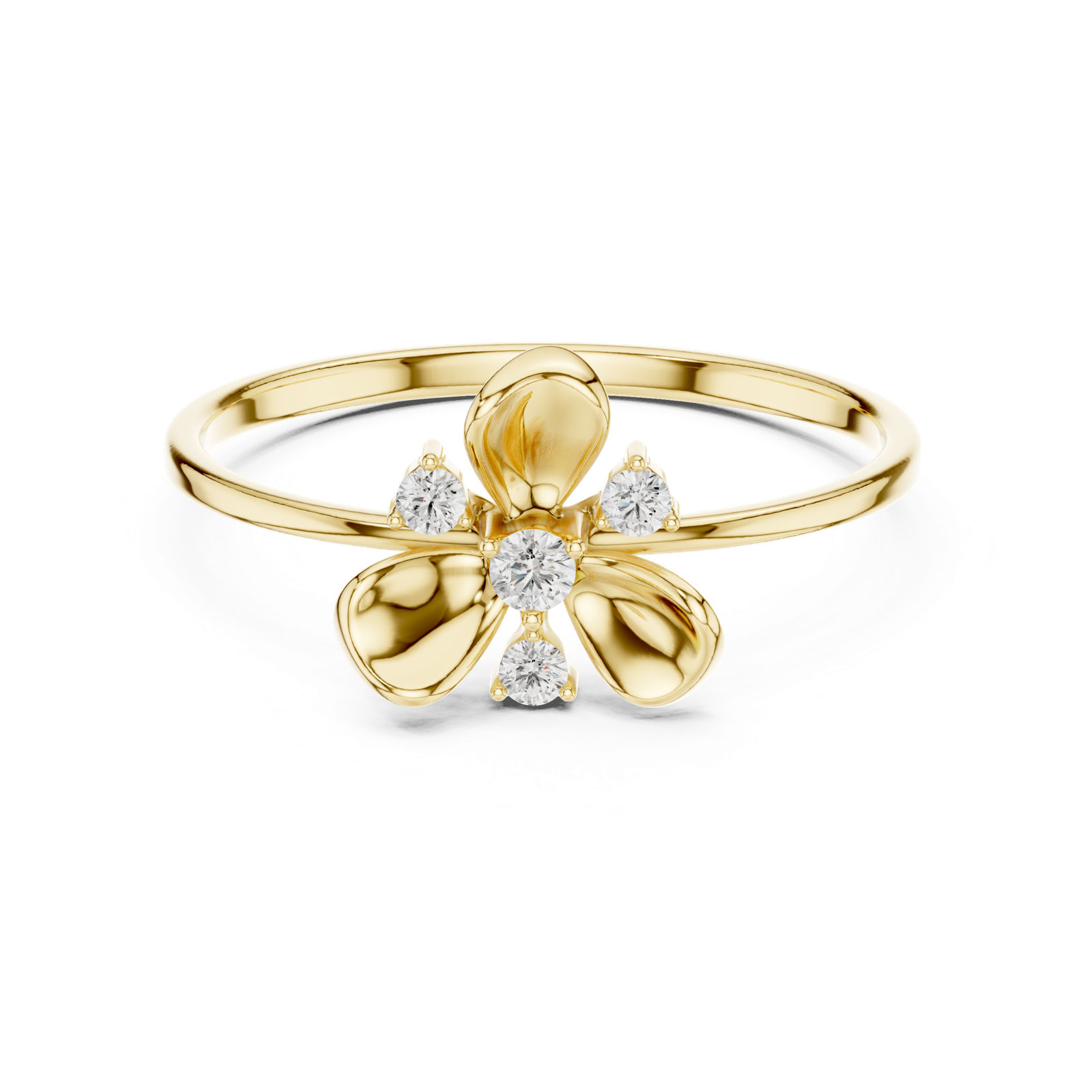 Gold Ring 1 (196), Yellow Gold, view 4
