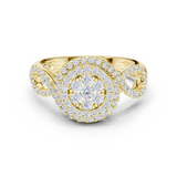 Gold Ring DDLR-757, Yellow Gold
