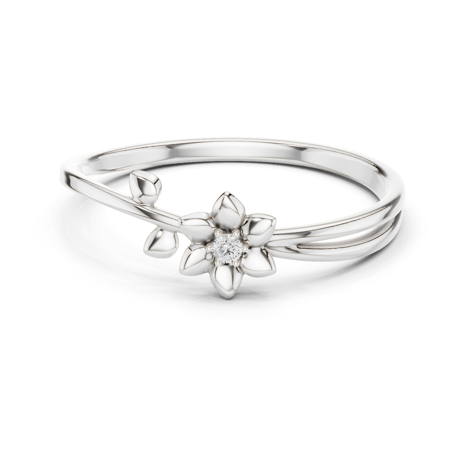 Gold Ring 1 (137), White Gold