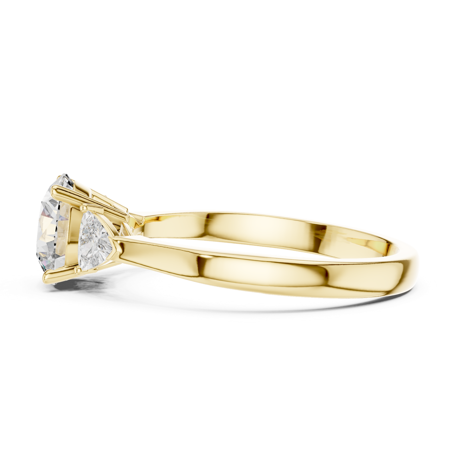 Gold Ring 00001L (28), Yellow Gold, view 3