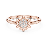 Gold Ring 1 (379), Rose Gold, view 4