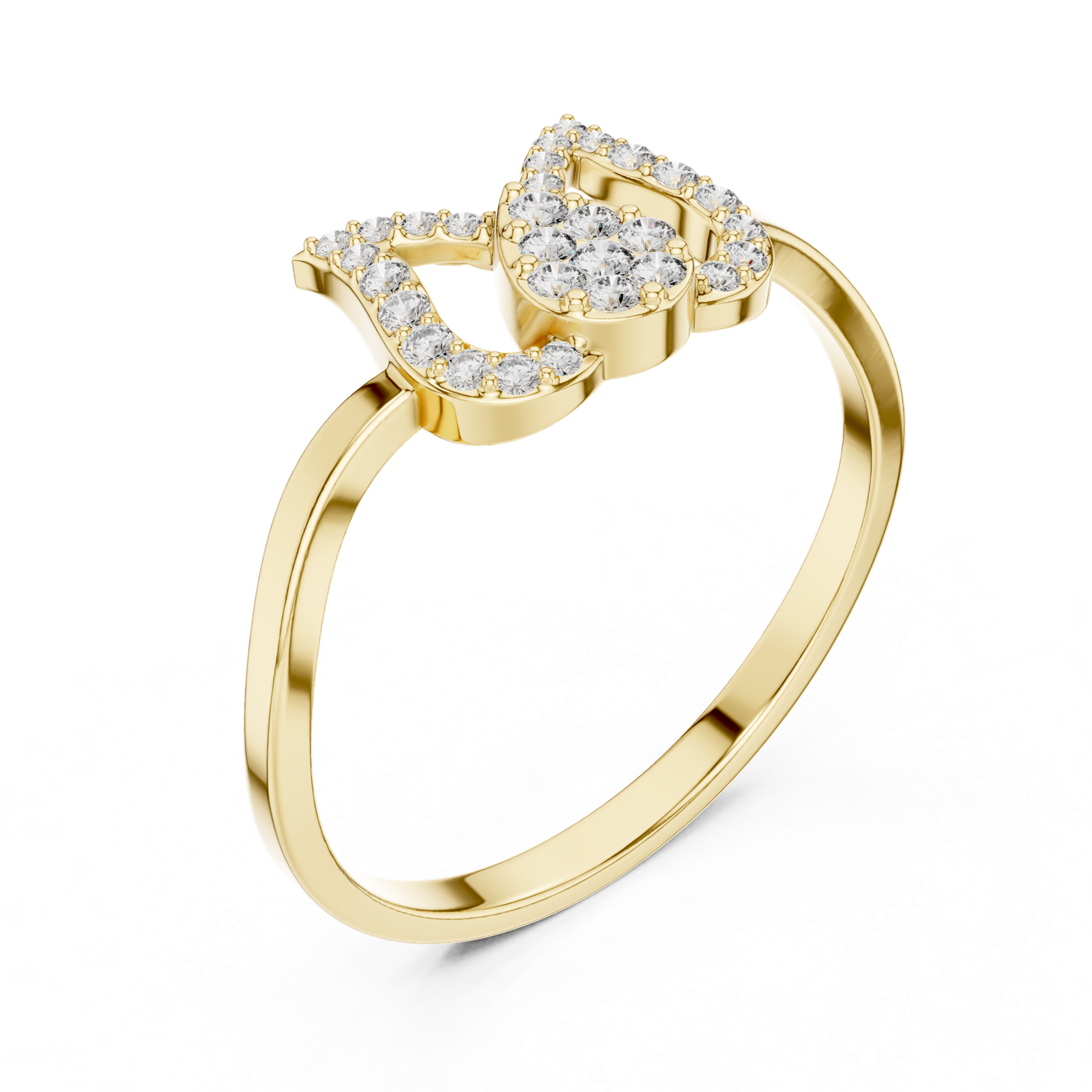 Gold Ring 1 (169), Yellow Gold, view 2