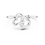 Gold Ring DR-5588, White Gold