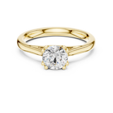 Gold Ring DDLR-550, Yellow Gold, view 4