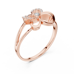 Gold Ring Ledis Ring, Rose Gold, view 2