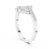 Gold Ring ALR-164, White Gold