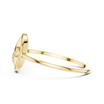 Gold Ring DR-6233, Yellow Gold, view 3