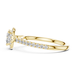 Gold Ring DDLR-917, Yellow Gold, view 3