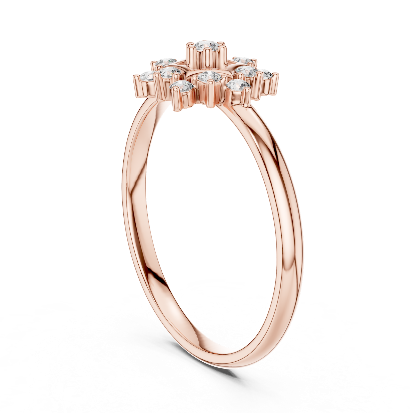 Gold Ring 1 (440), Rose Gold, view 1