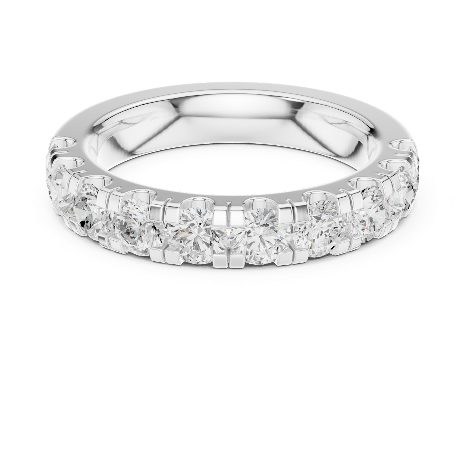 Gold Ring DDLR-600, White Gold, view 4