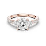 Gold Ring DDLR-897, Rose Gold