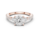Gold Ring DDLR-897, Rose Gold