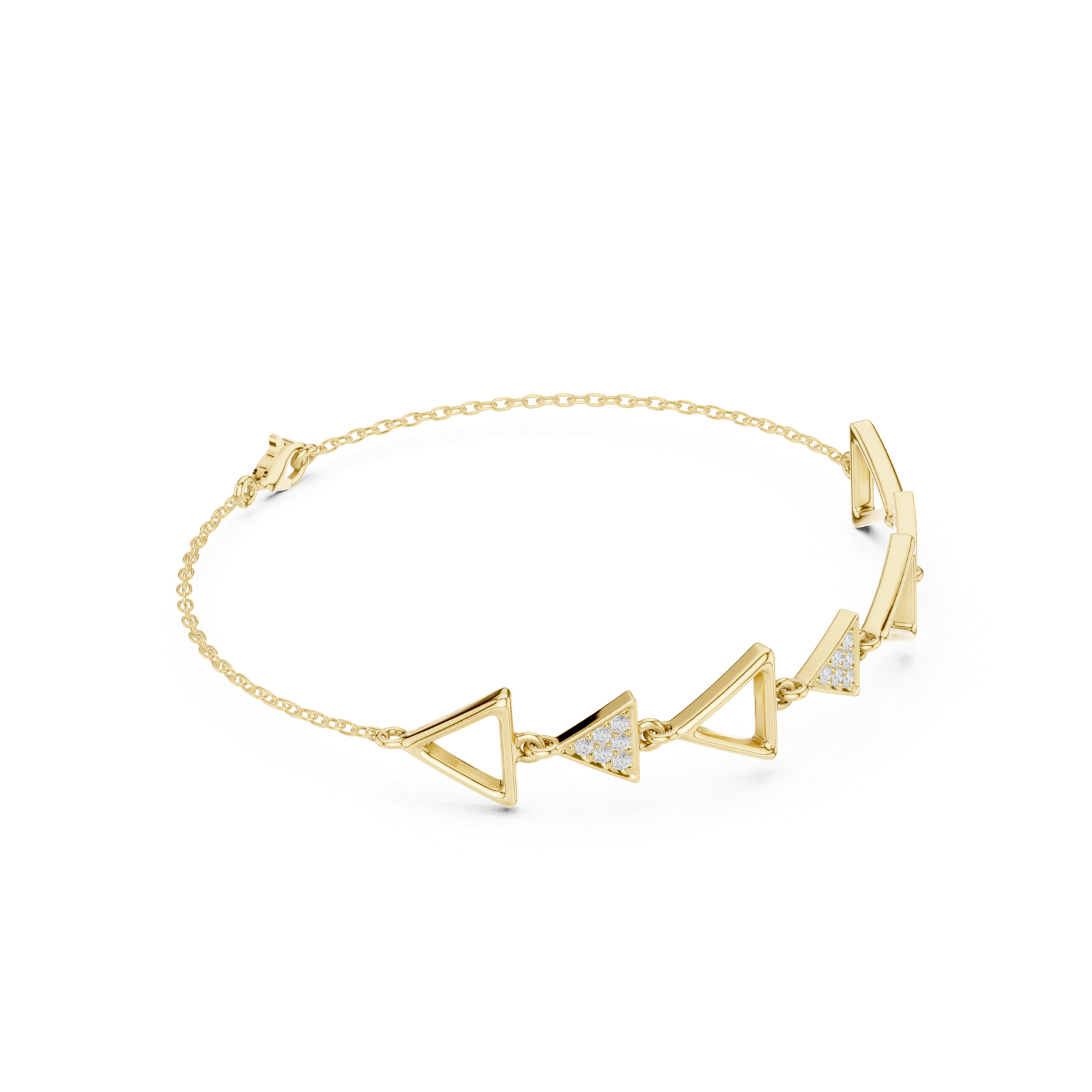 Gold Bracelet SBWB (32), Yellow Gold, view 1