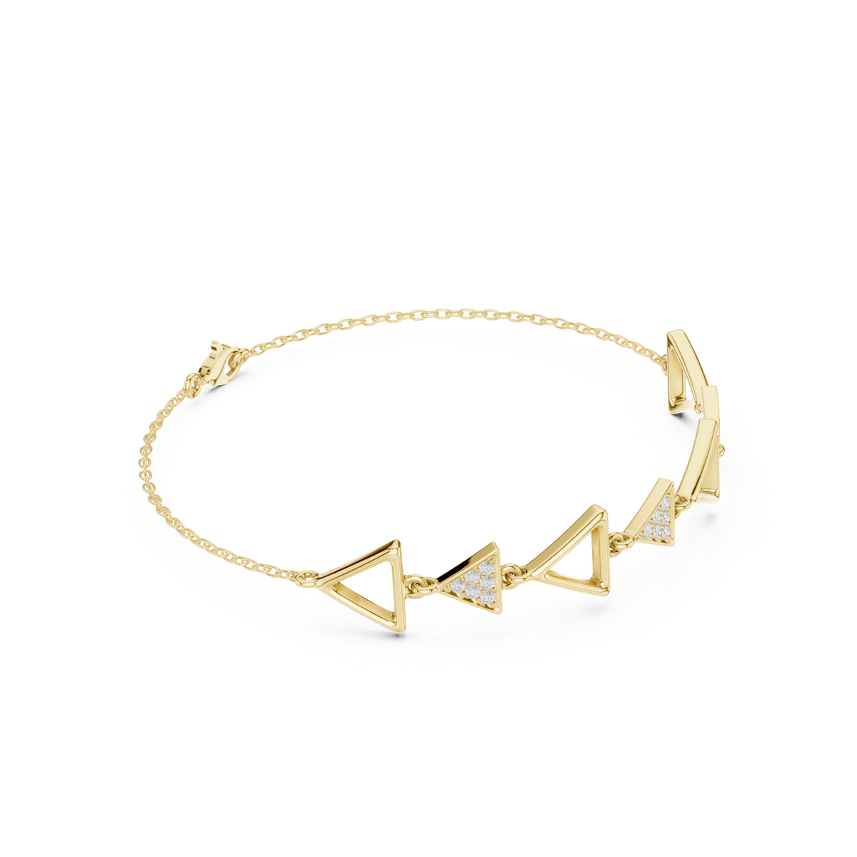 Gold Bracelet SBWB (32), Yellow Gold, view 1