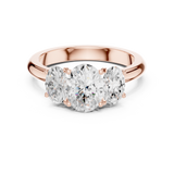 Gold Ring DDLR-1053, Rose Gold