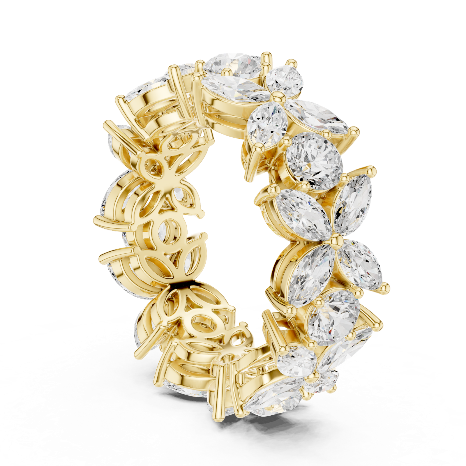 Gold Ring DDLR-439, Yellow Gold