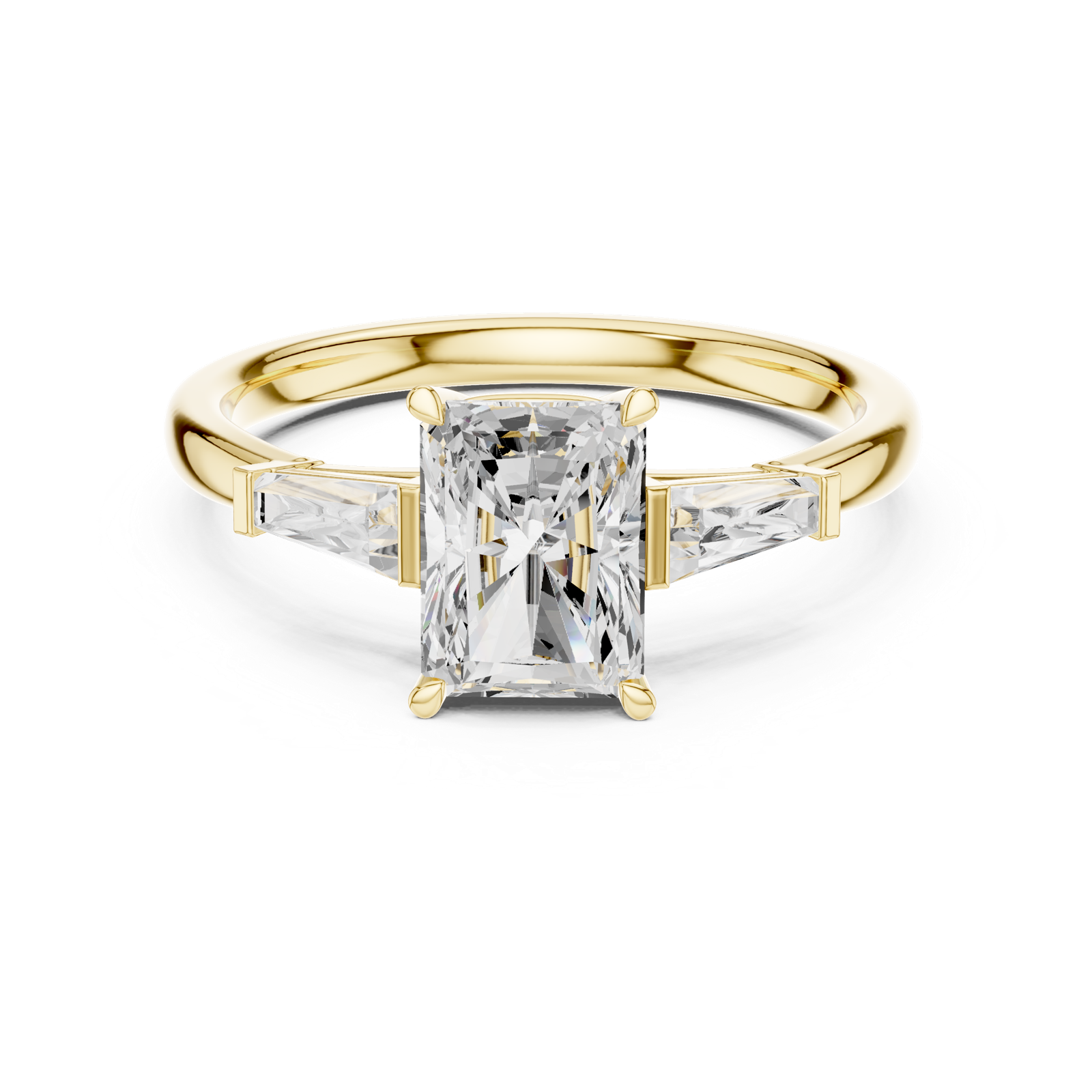 Gold Ring DDLR-1048, Yellow Gold