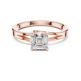 Gold Ring DDLR-521, Rose Gold, view 4