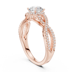 Gold Ring LR-0232, Rose Gold, view 1