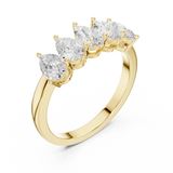 Gold Ring DDLR-1121, Yellow Gold, view 2